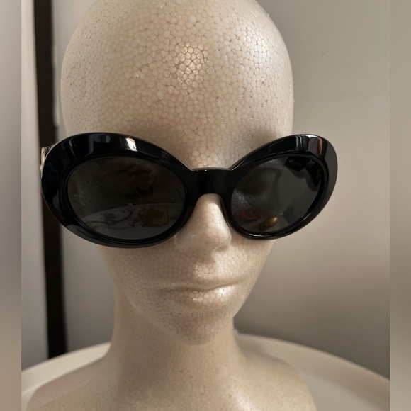 VERSACE MEDUSA BIGGIE OVAL SUNGLASSES main image 6